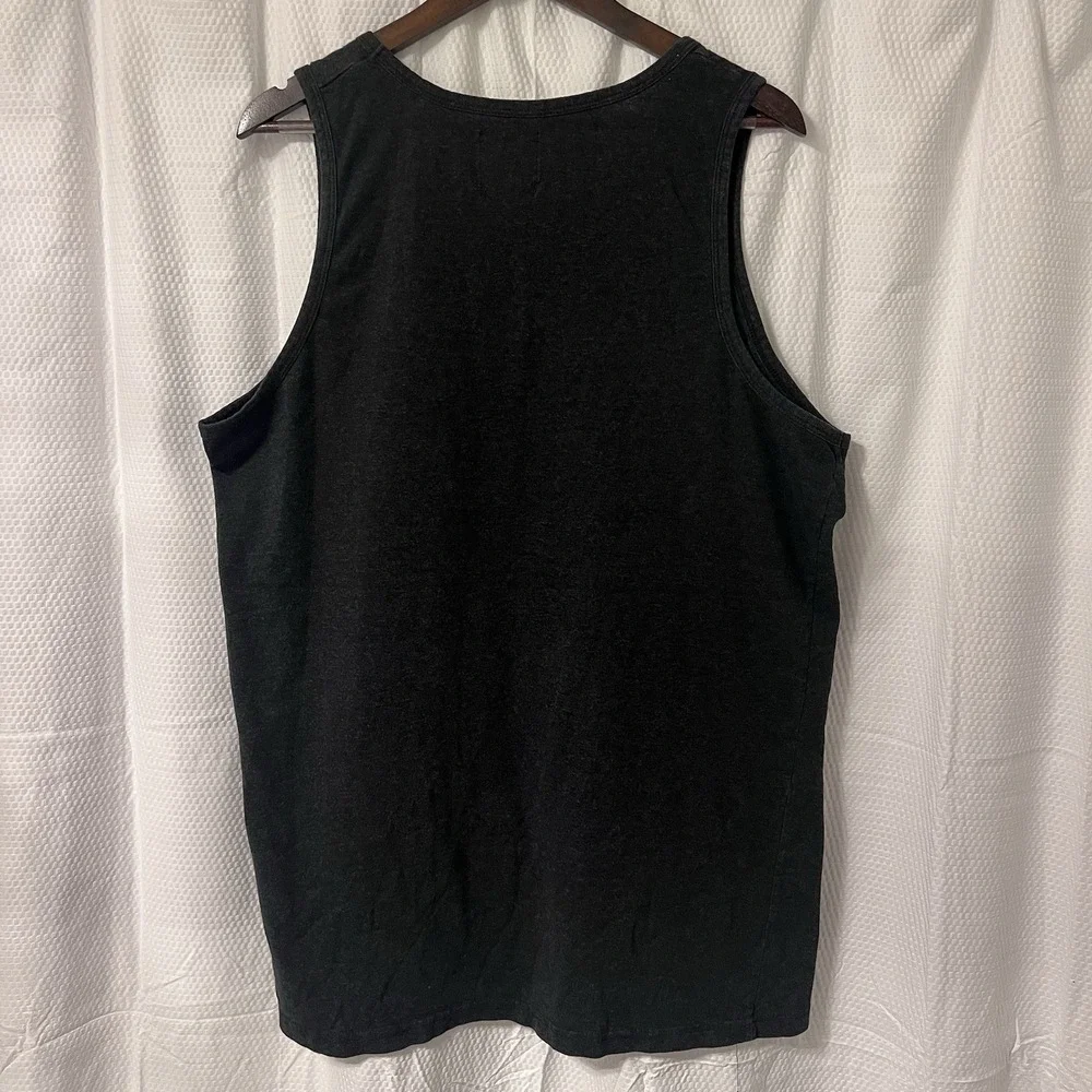 NWOT Yeah Mon Jamaica Muscle Tank Sleeveless Beach Destination Gym Weights Shirt